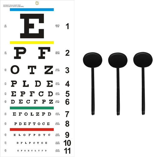 Eye chart upgraded - chart,, snellen